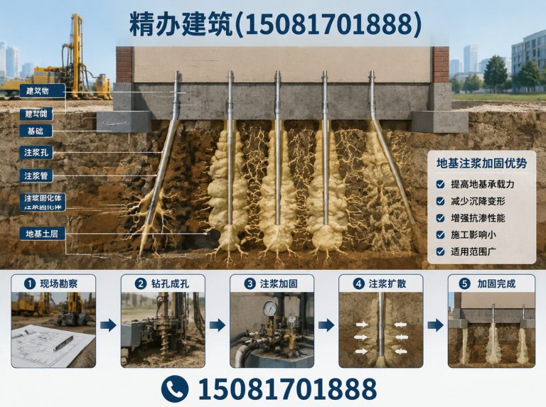 馆陶县路基沉降注浆加固展示图